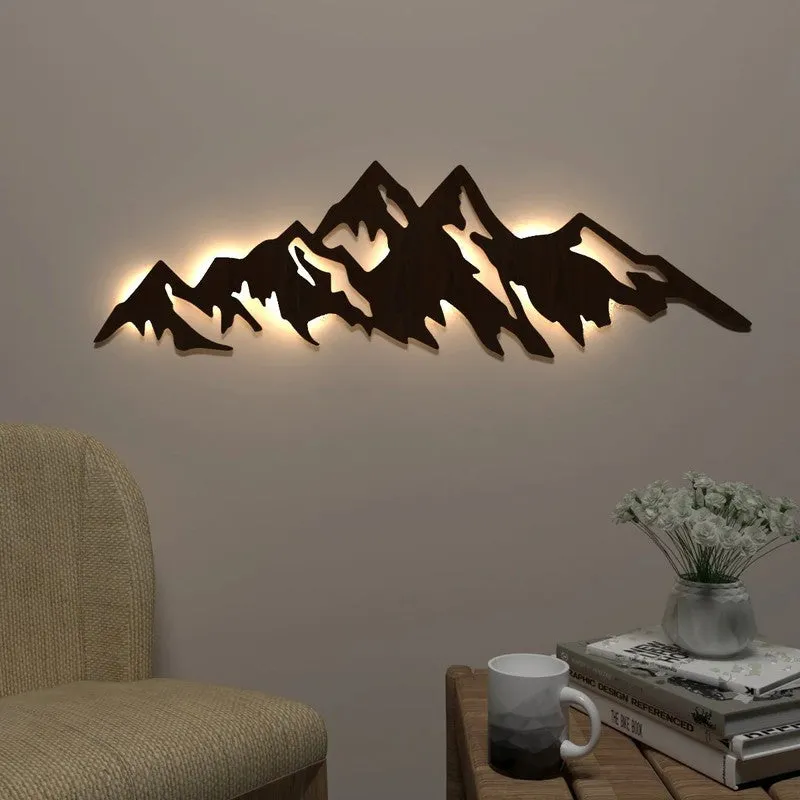 HighlandGlow Backlit MDF Wall Accent media 1