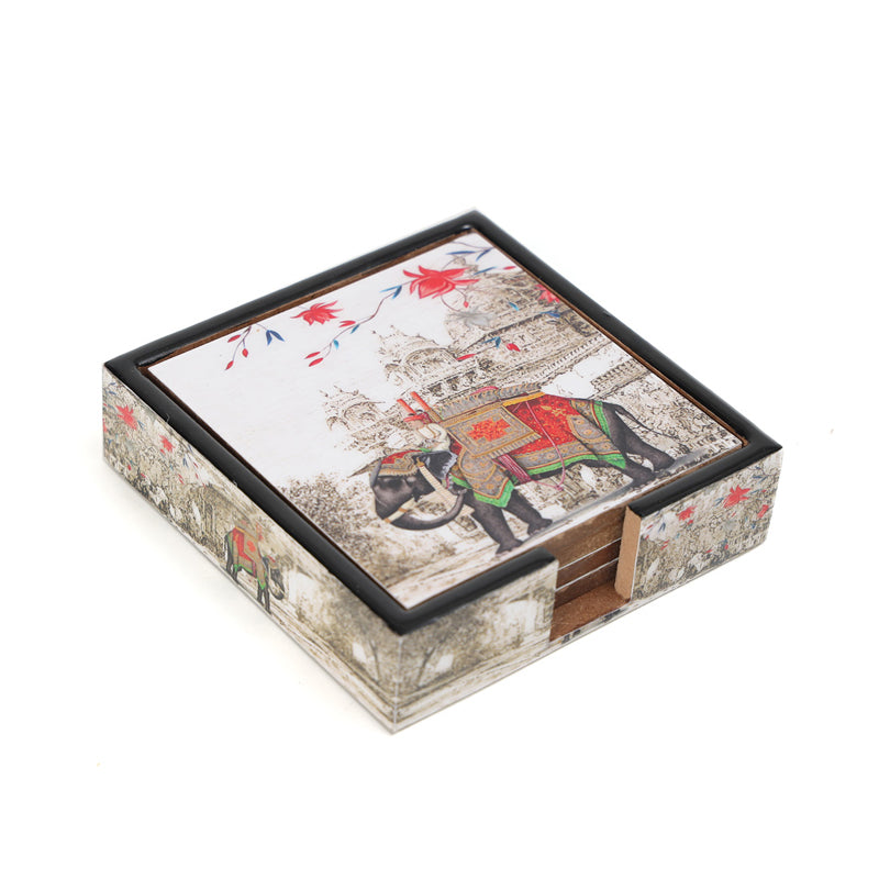Mughal Serenade Coaster - Set Of Four media 3