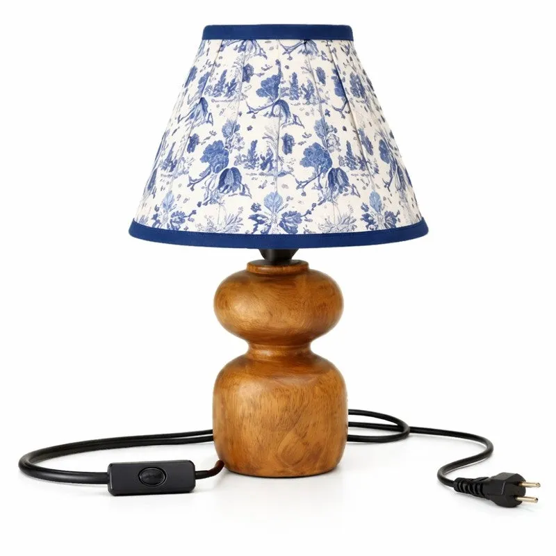 Emerson Luxe Cotton Table Lamp - Blue media 4