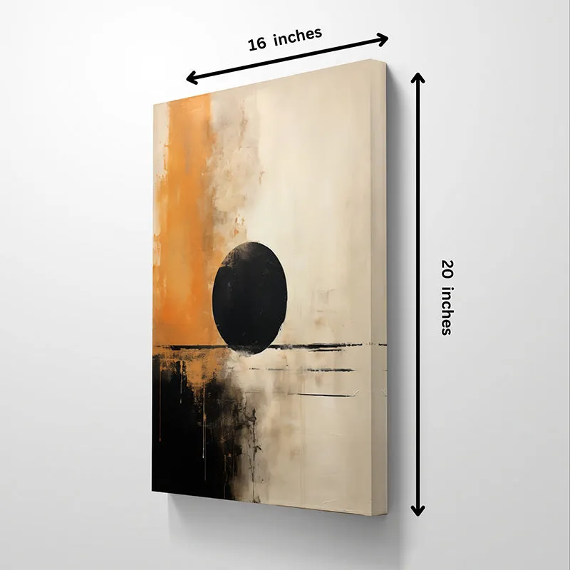 Eclipsed Hills Canvas Wall Art - Set Of Two media 5
