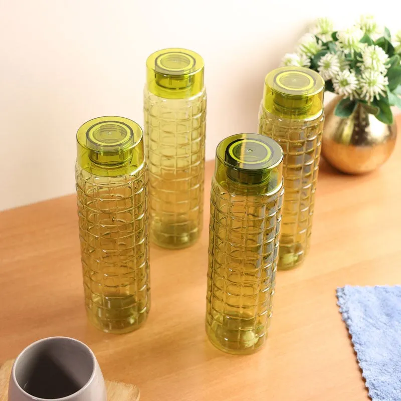 AquaGrid Green Clear PET Bottle (1000 mL Each) - Set Of Four media 3