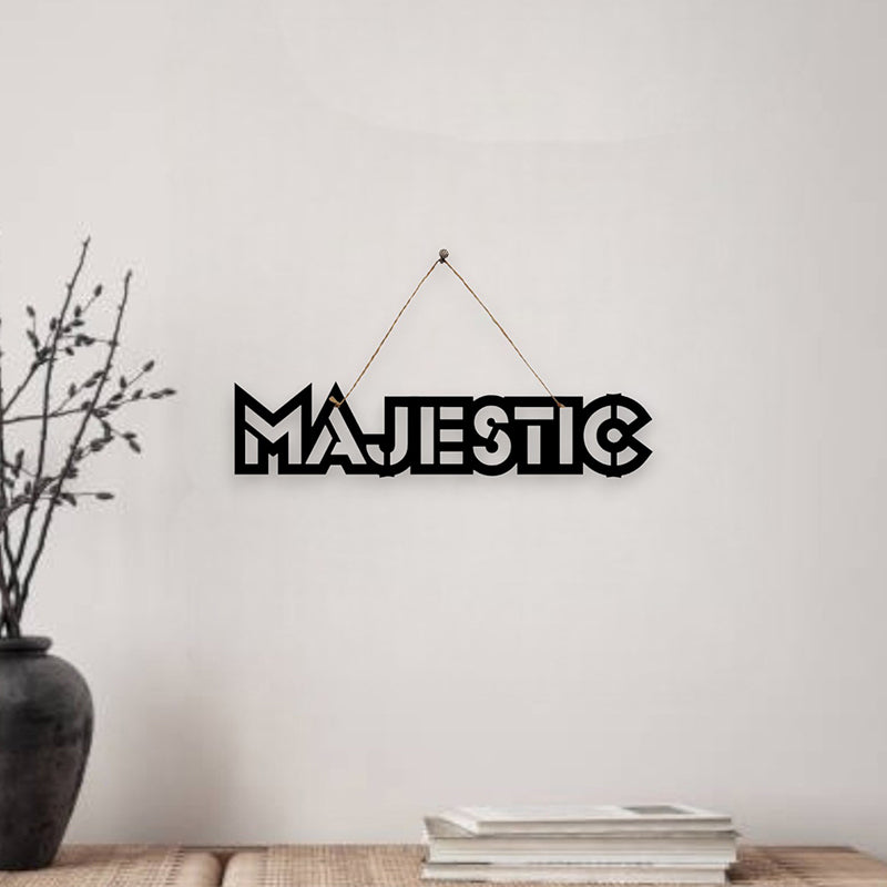 Majestic Mild Steel Wall Accent