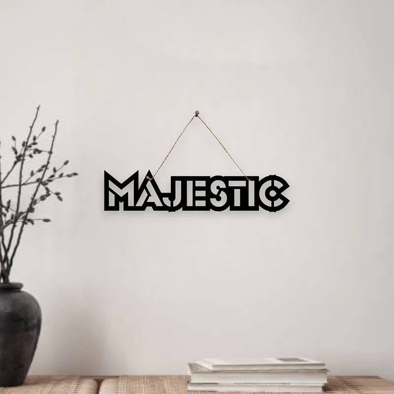 Majestic Mild Steel Wall Accent media 1