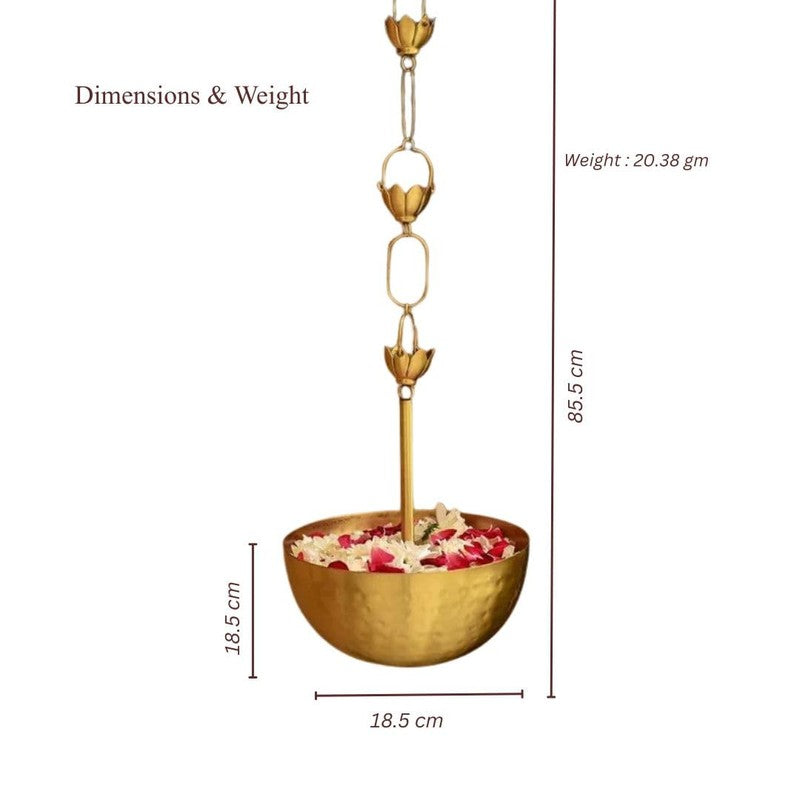 Vrindha Brass Incense Holder media 7