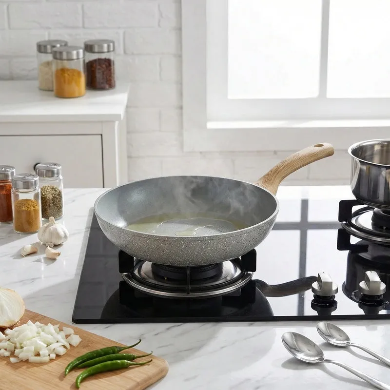 Bergner Ever Glide Induction Safe Non-Stick Frying Pan - 25 cm media 1