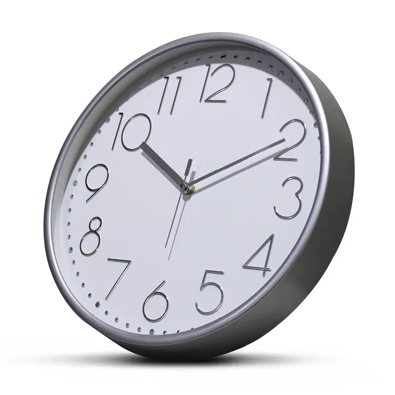 Tynox Analog Wall Clock - Grey, White media 5