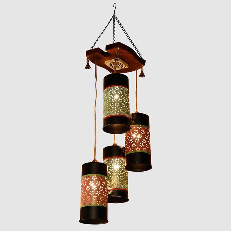 Rewda Cluster Metal Ceiling Lamp - Multicolor media 4