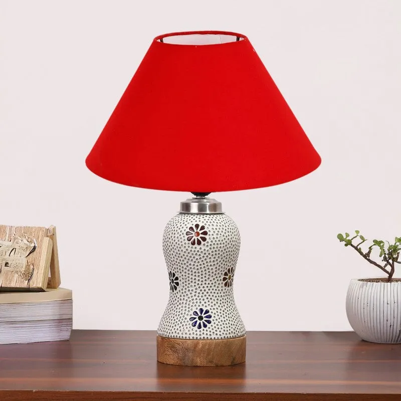 Ravellea Wooden Table Lamp - Multicolor media 4
