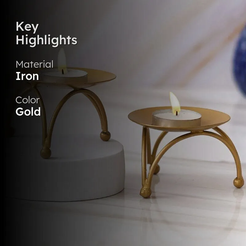 Daksa Tealight Holder - Set Of Two media 2