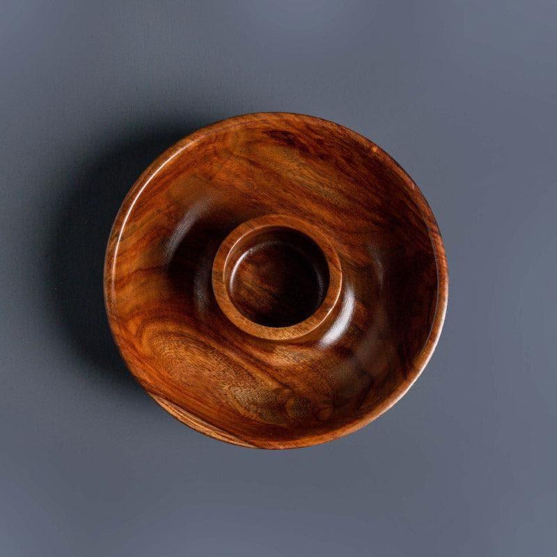 Zaco Chip & Dip Sheesham Wood Platter media 7