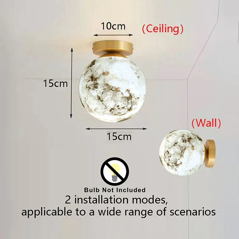 Palantir Glass Ceiling Lamp media 7