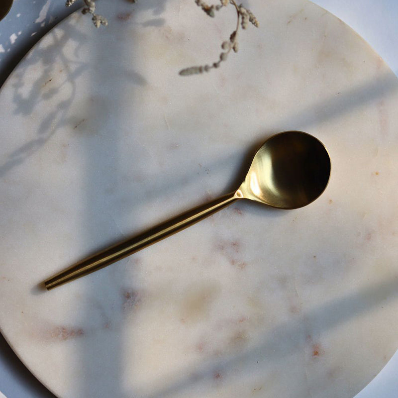 Lustro Steel Dinner Spoon