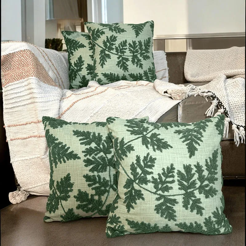 Fernweave Tufted Cushion Cover Set - Set Of Four media 1