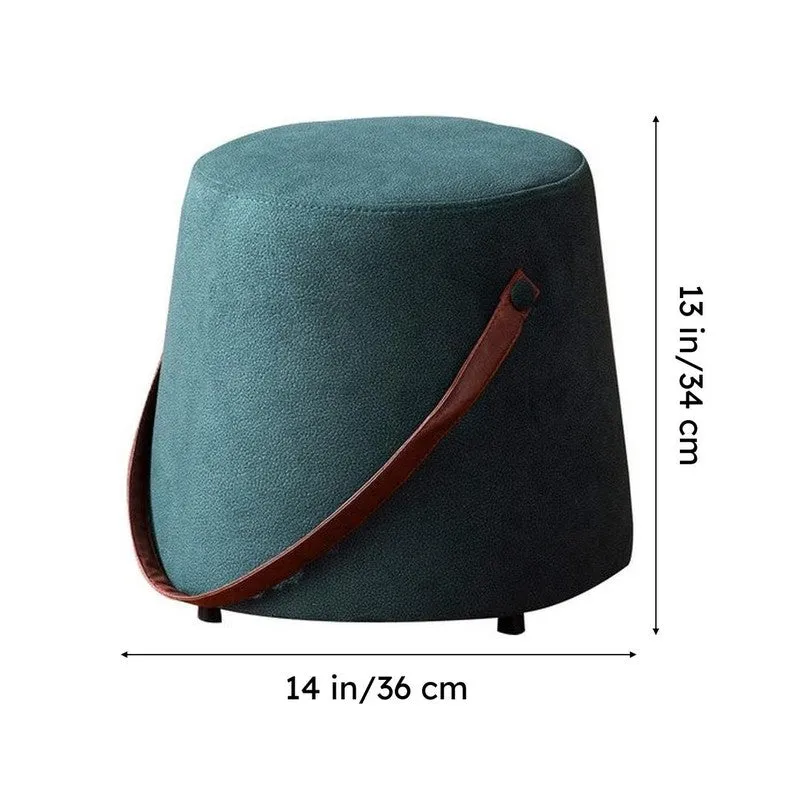 Warm Lounge Pouffe (Green) - Set Of Two media 9