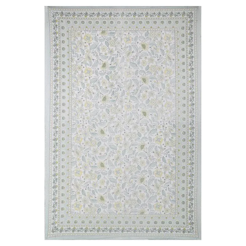 Ansa Flora Diwan Set (White) - Six Piece Set media 4