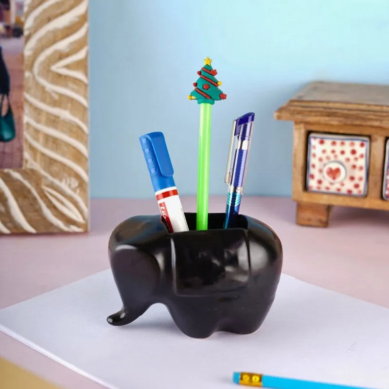 Happy Elephant Pen Stand media 1