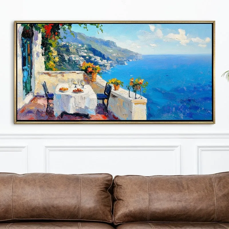 Sail Beyond Canvas Wall Painting With Frame media 4