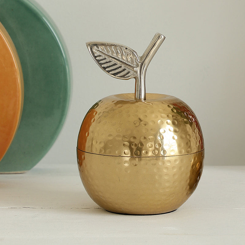 Grand Pomme Accent Bowl - Gold