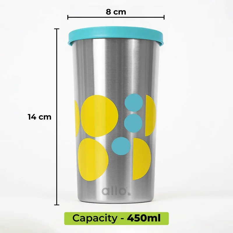 Sipro Steel Tumbler - 450 ML media 5