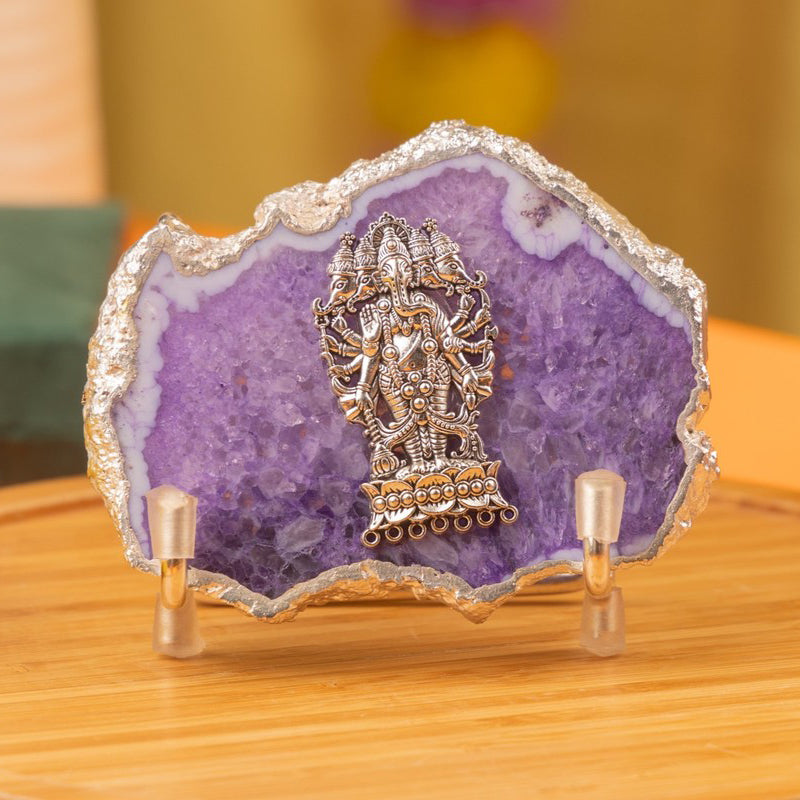 Sacred Grace Ganesha Idol Showpiece media 4