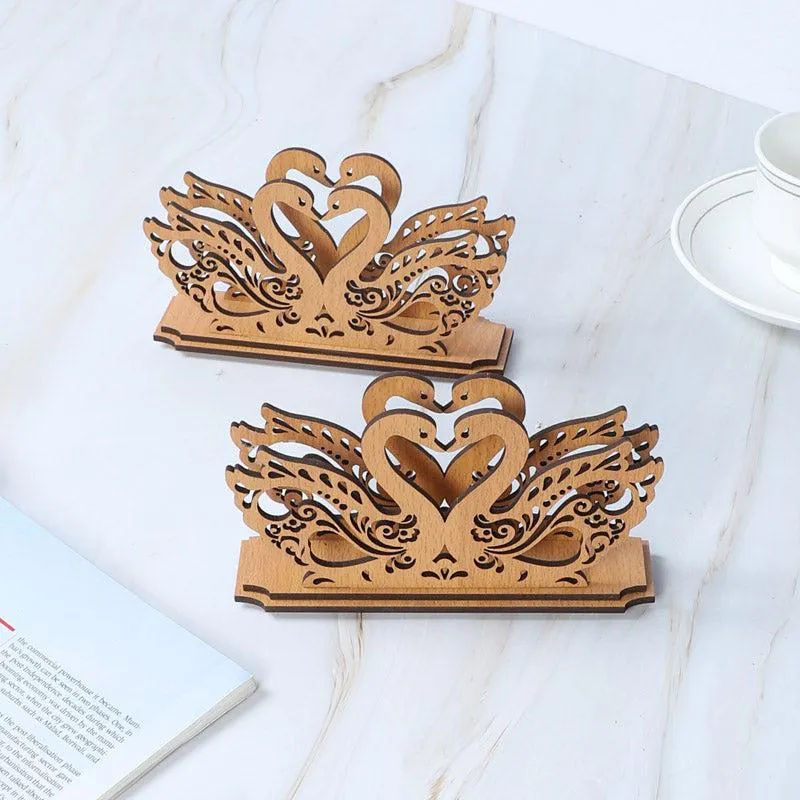 Swan Style Napkin Holder - Set Of Two media 5