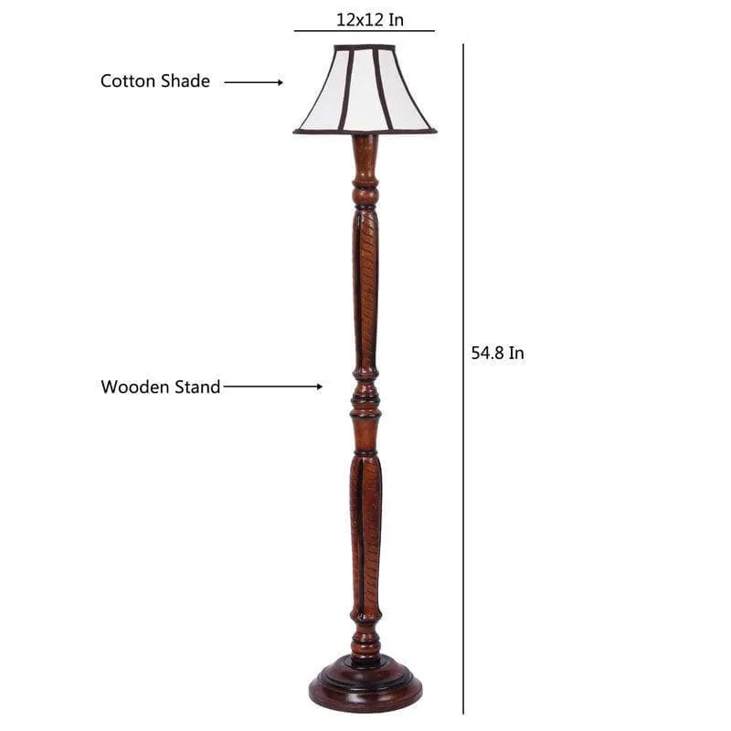 Vintage Umbrella Floor Lamp media 8