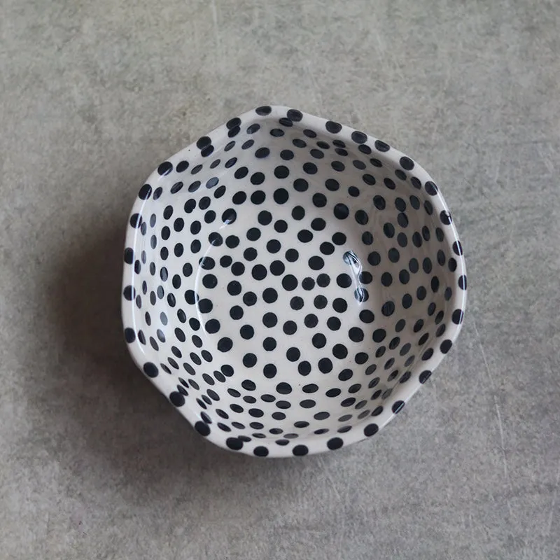 Otello Ceramic Snack Bowl (Black) - 200 mL media 4