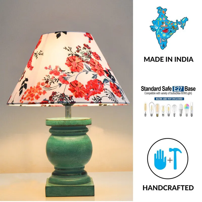 PetalCanvas Wooden Table Lamp media 5