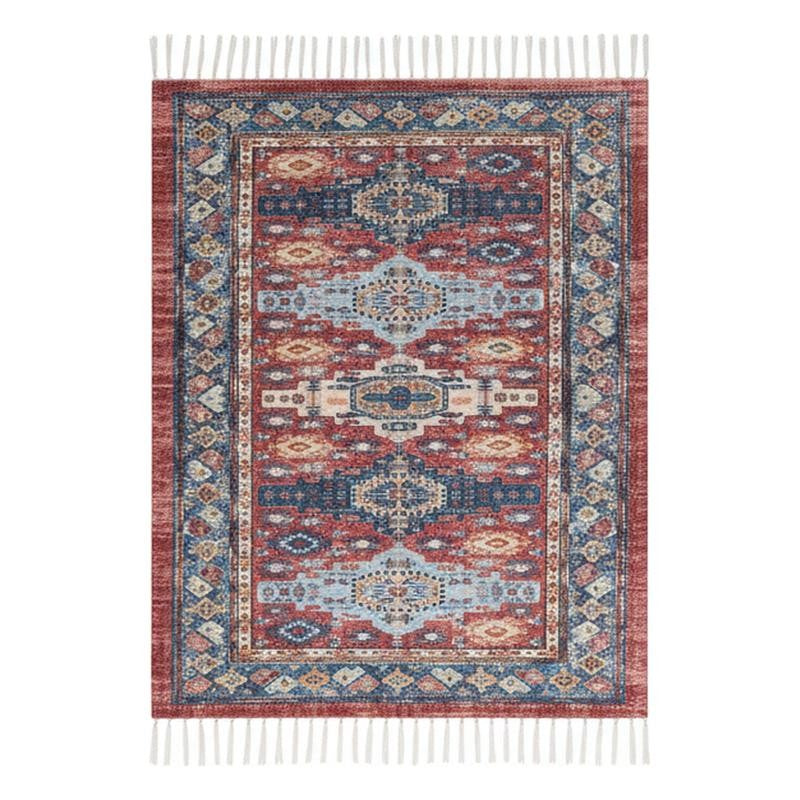 Shirin Hand Woven & Printed Cotton Dhurries media 6