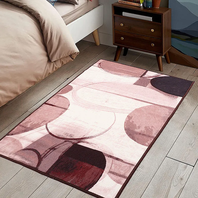 Abstract Circles Anti-Skid Carpet media 3