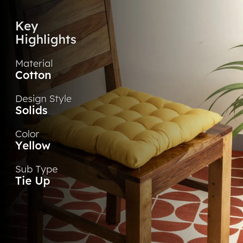 Rowan Chair Pad (Mustard Yellow) - Set Of Three media 2
