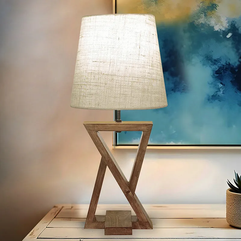 Medallis Jute Table Lamp - Brown,Beige media 1