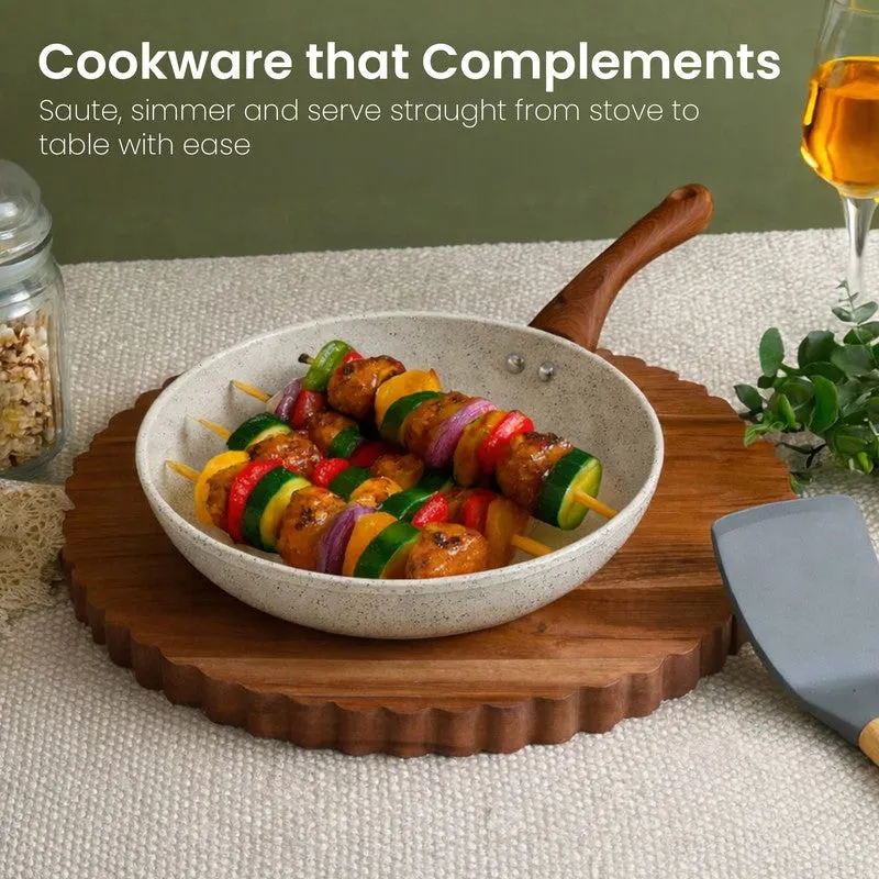 Rioware Fry Craft Matte Finish Non-Stick Frying Pan - 9.4 Inch media 6