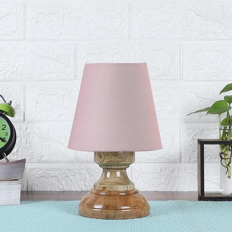 Harolda Fabric Table Lamp - Grey,Brown media 3