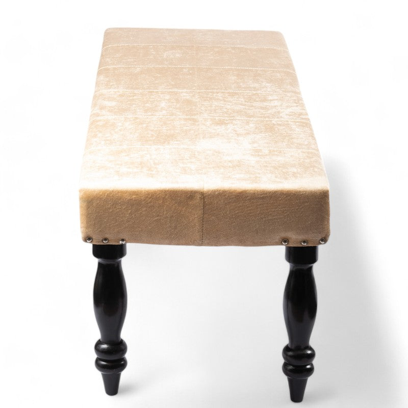 Aximo Sheesham Wooden Bench - Beige media 4