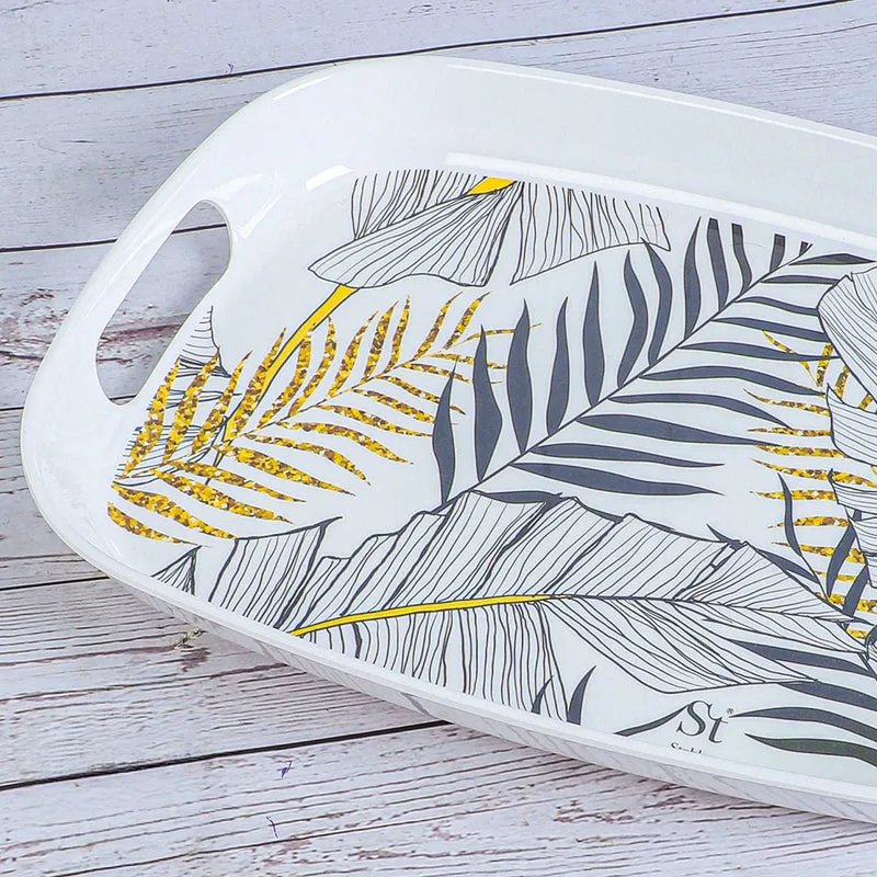 Frost Forest Melamine Serving Tray media 4