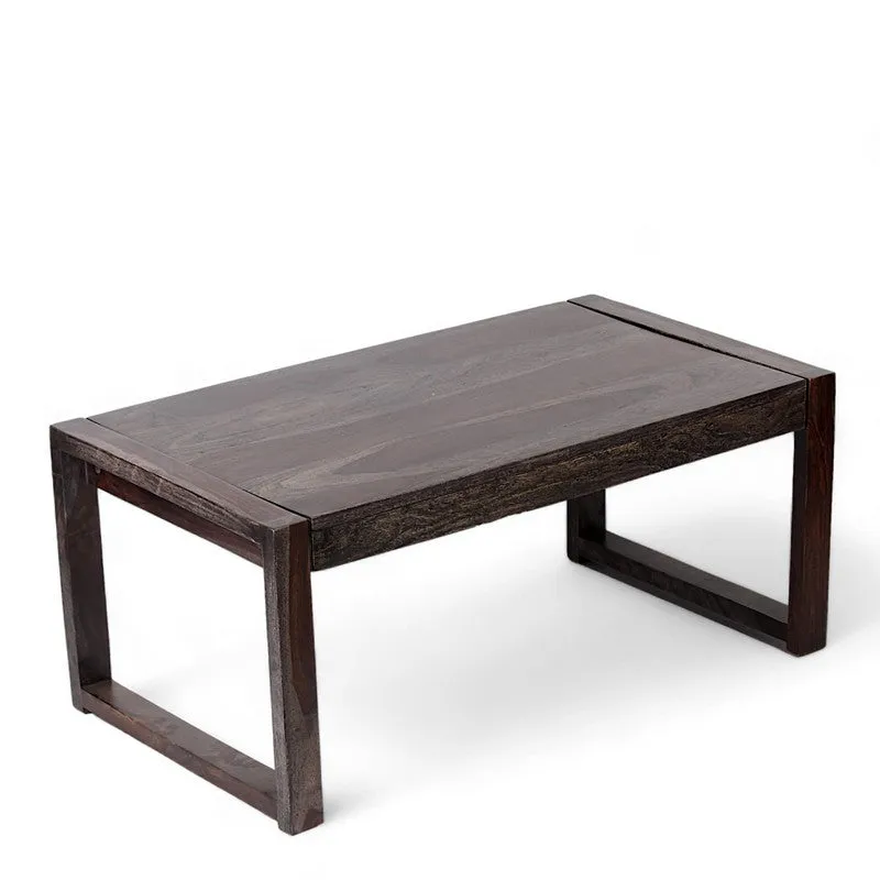 Zexon Sheesham Wooden Center Table - Dark Brown media 5