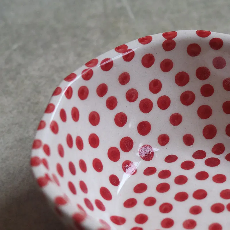 Otello Ceramic Snack Bowl (Red) - 200 mL media 3