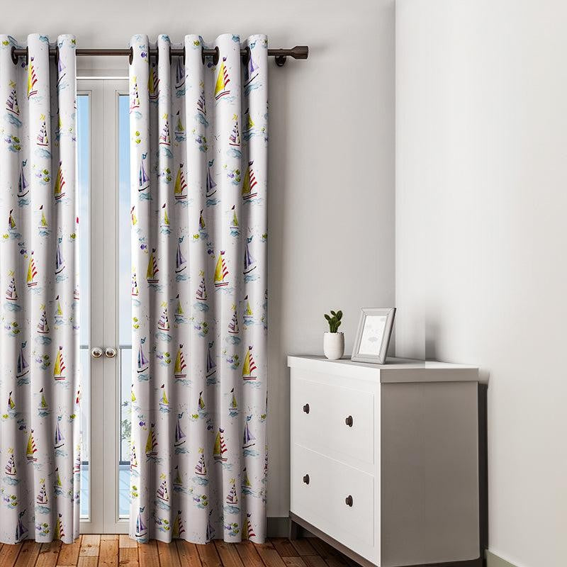 Oh Hoy Ship Kids Curtain