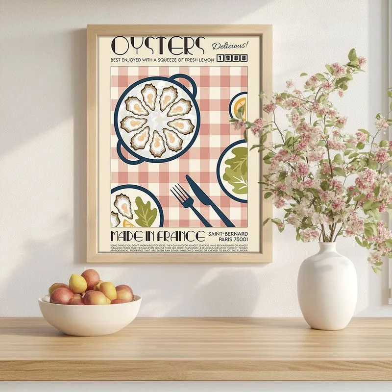 Blooming Brunch Archival Canvas Wall Art - Brown media 1