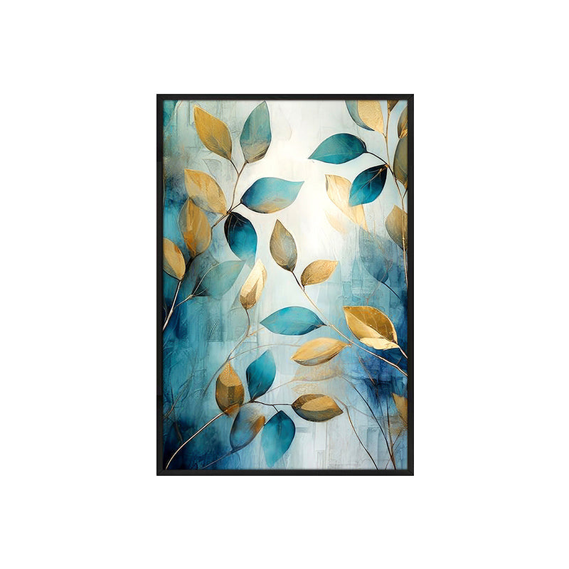 Gilded Breeze Wall Painting With Frame media 4