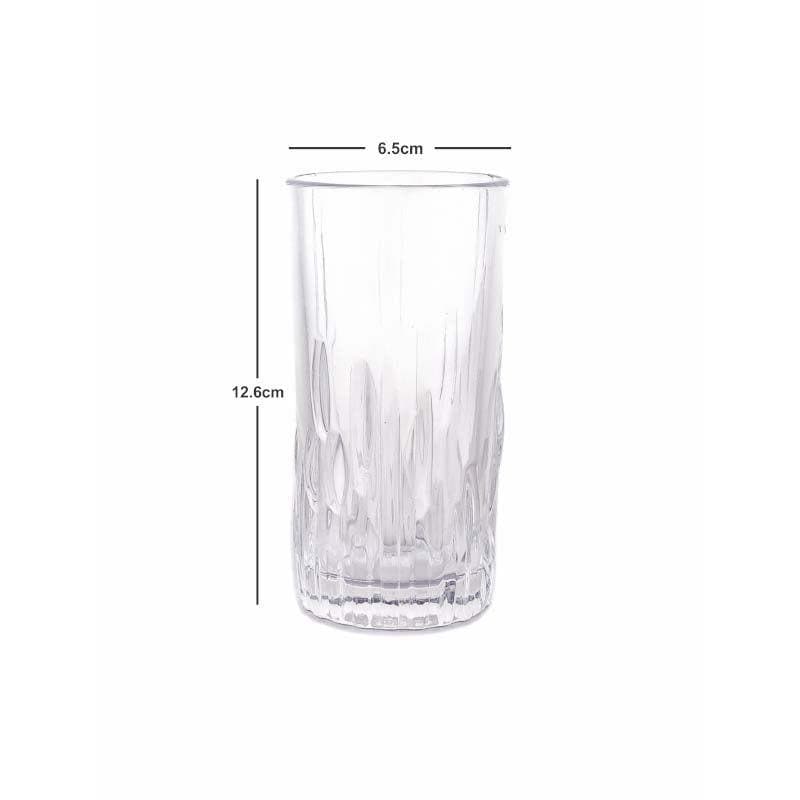 Conglo Glass Tumbler (260 ML) - Set Of Six media 5