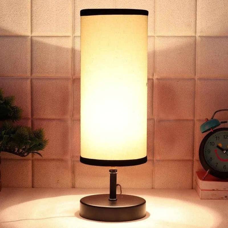 Mini Magic Fabric Table Lamp - White,Black media 3