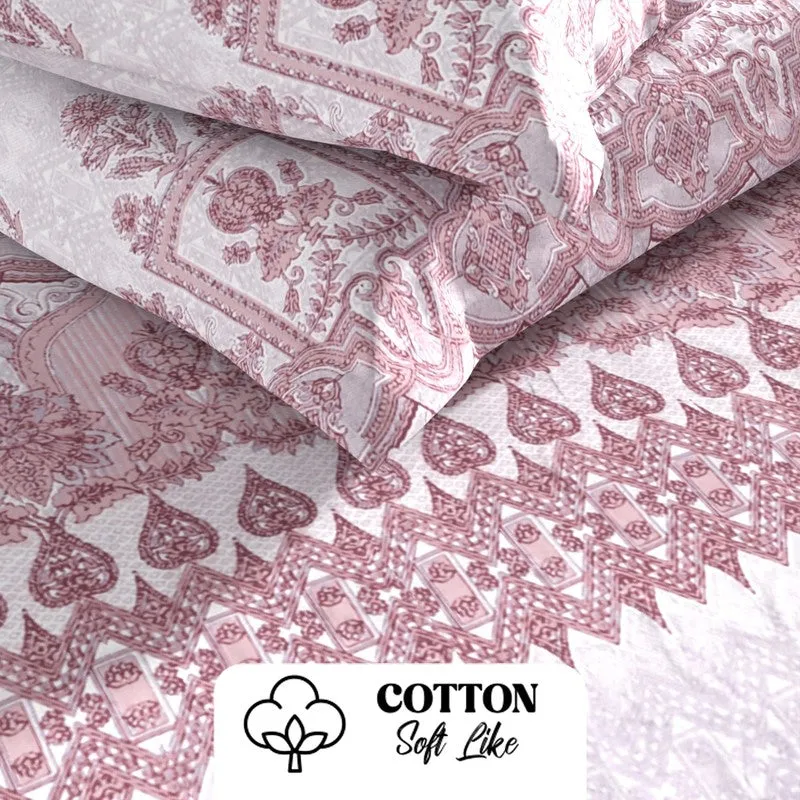 Wyril Bedsheet (Pink) - 115 GSM media 5