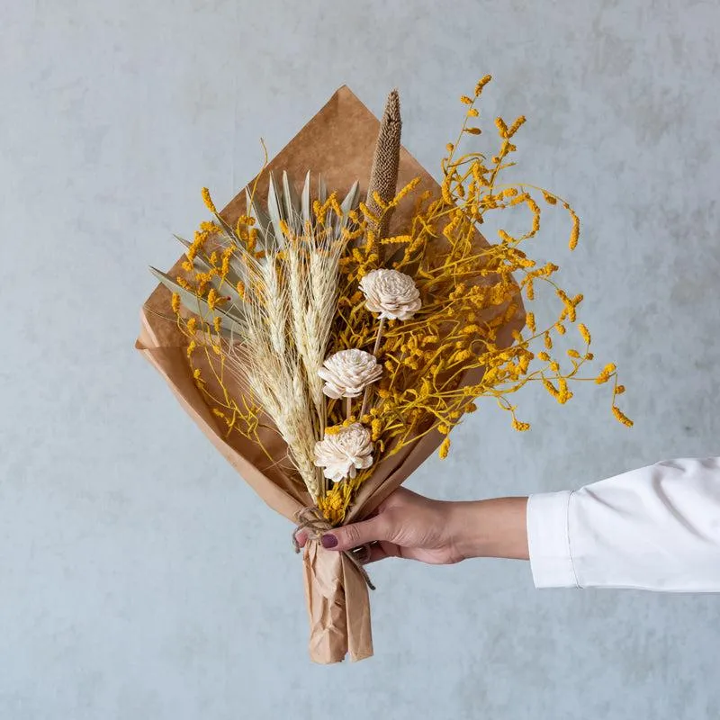 Sunshine Oasis Dried Flower Bunch media 1