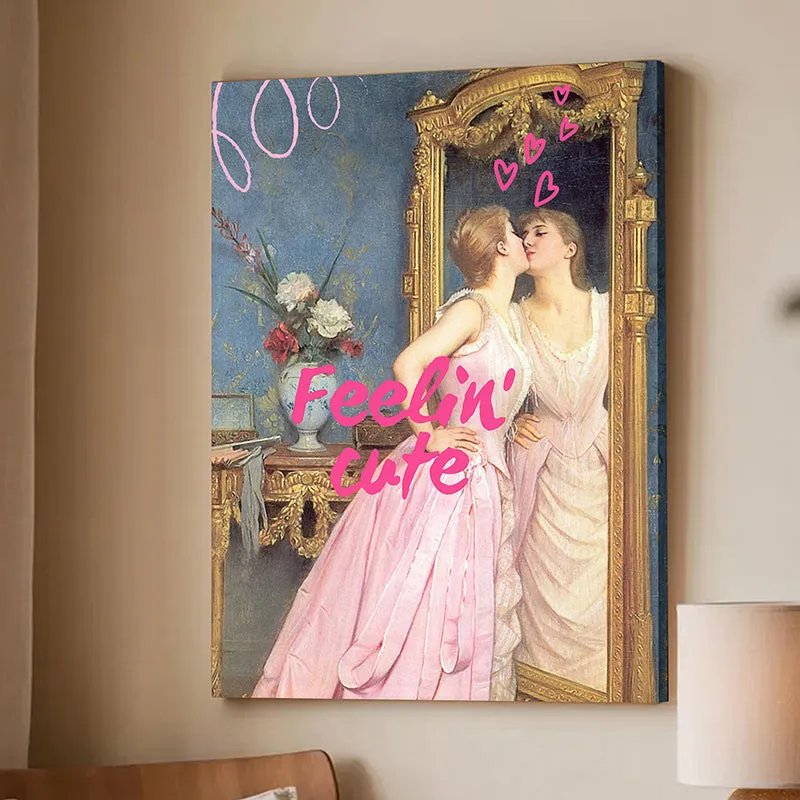 Feeling Cute Wall Art media 4