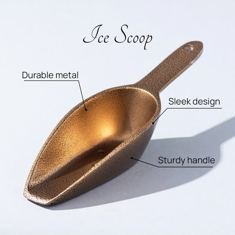 Unbeatable Stainless Steel Ice Scoop - Gold media 3