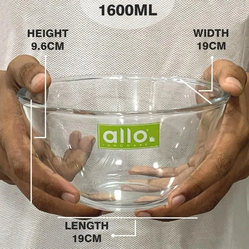 Nyra Glass Mixing Bowl - 1600 mL media 7
