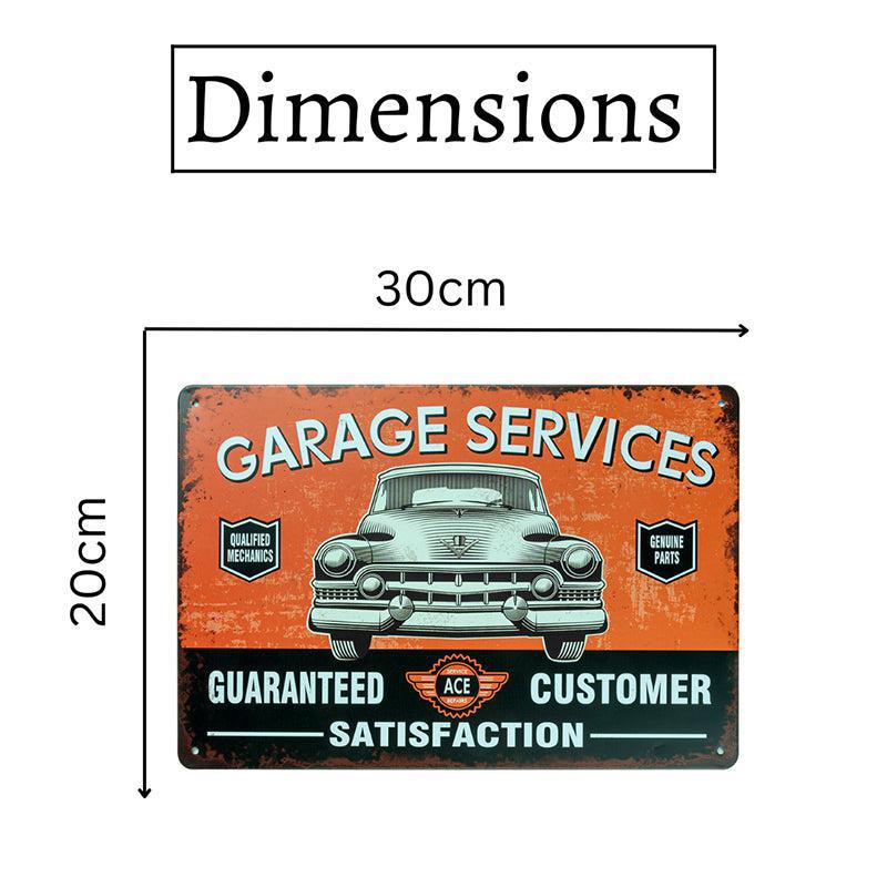 Customer Satisfaction Retro Metal Wall Accent media 6