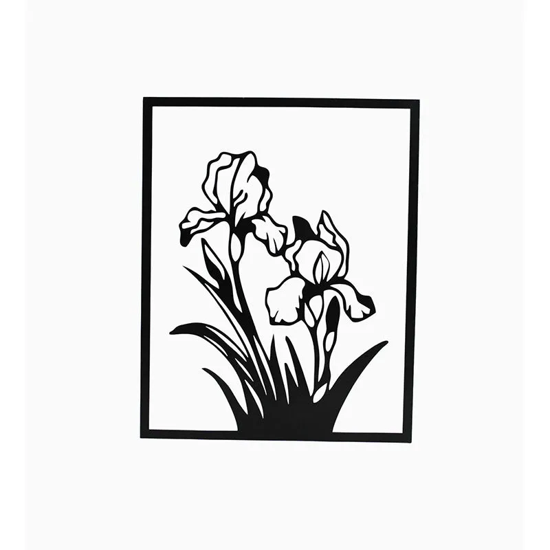 Florence Black Iron Wall Accent media 3
